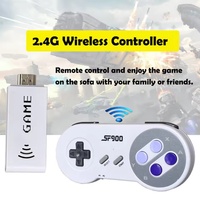 SF900 Consola for Super Nintendo 16 Bit Game Stick 5000 Retro Games HD Video Game Consoles for NES SNES Wireless Controller