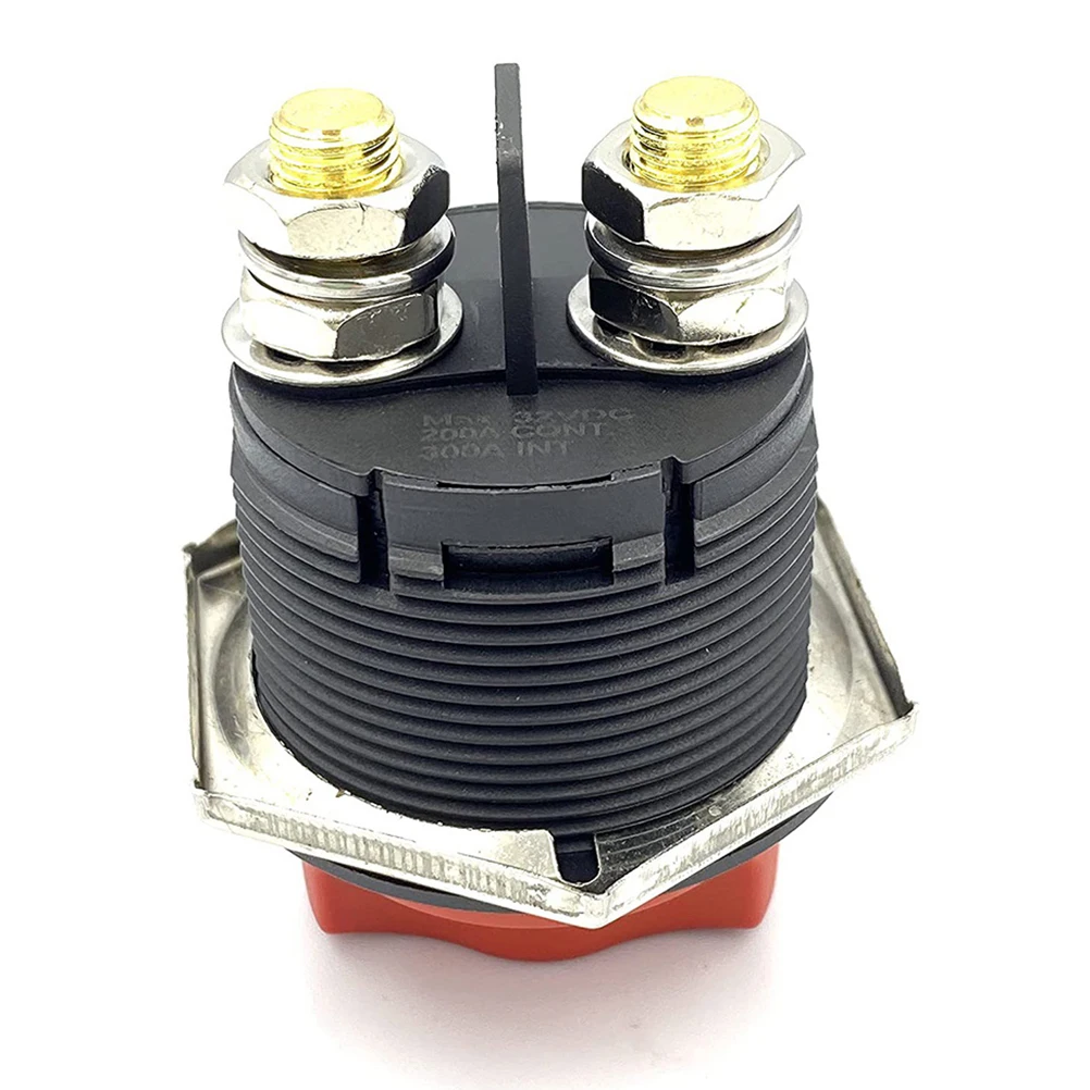 

Isolator Disconnect Power Switch for Car Boat Waterproof Dustproof Strong Material Durability Vehicle Trailer
