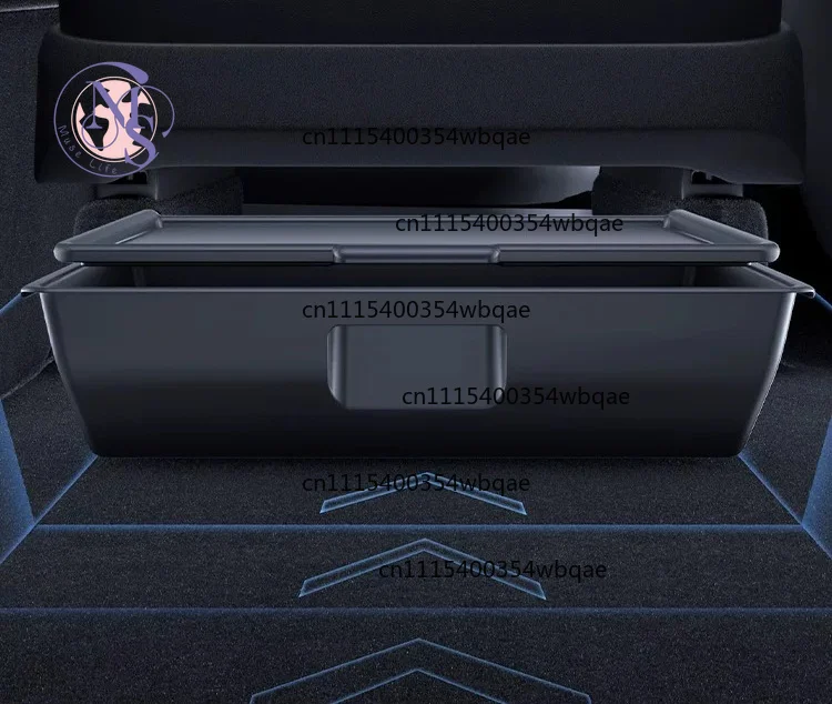 Under Seat Storage Box For Tesla Model Y New Version, Car Interior Organizer Accessories