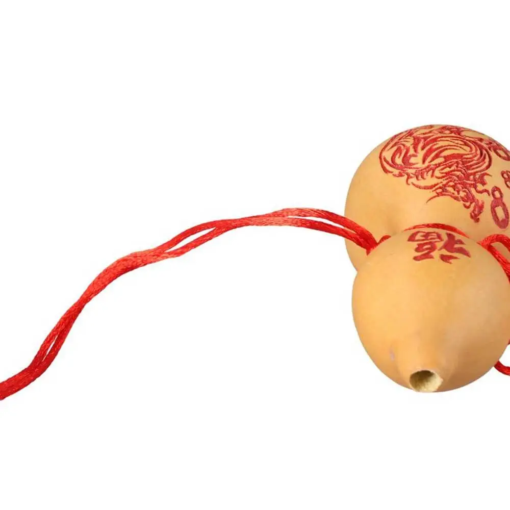 Gourd Material Tai Chi with Tassel Feng Shui Yin Yang Handmade Gourd Crafts Home Decor Housewarming Gift Hanging Ornament