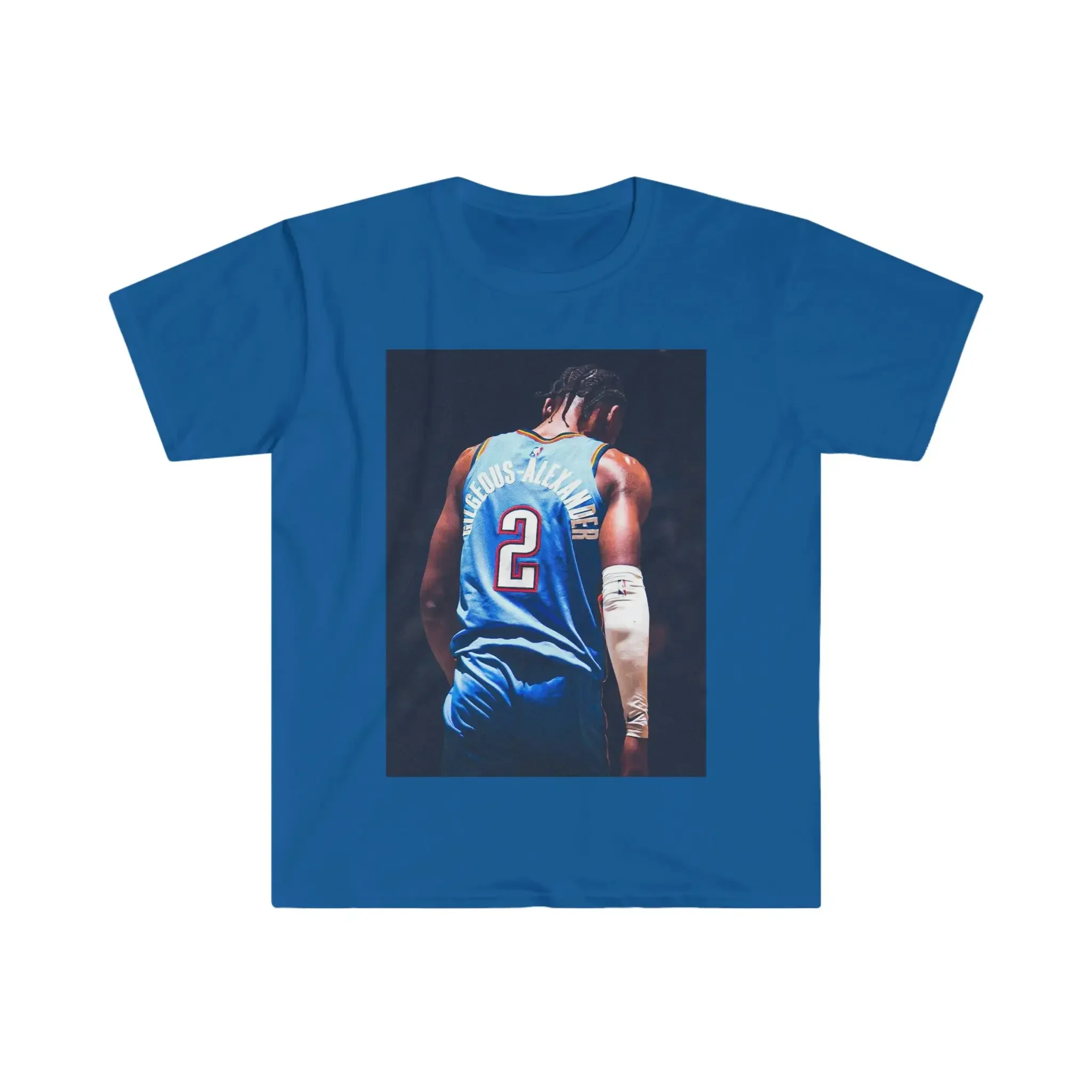 Shai Gilgeous-alexander Graphic Tee Vintage SGA OKC Thunder
