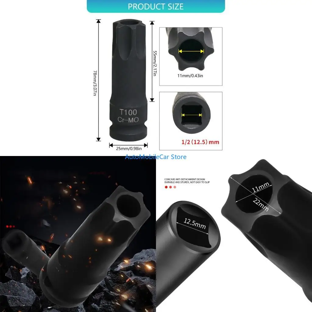 G8TE Star Impact Socket for Camshaft Pulley Position Correction In Engine Repair