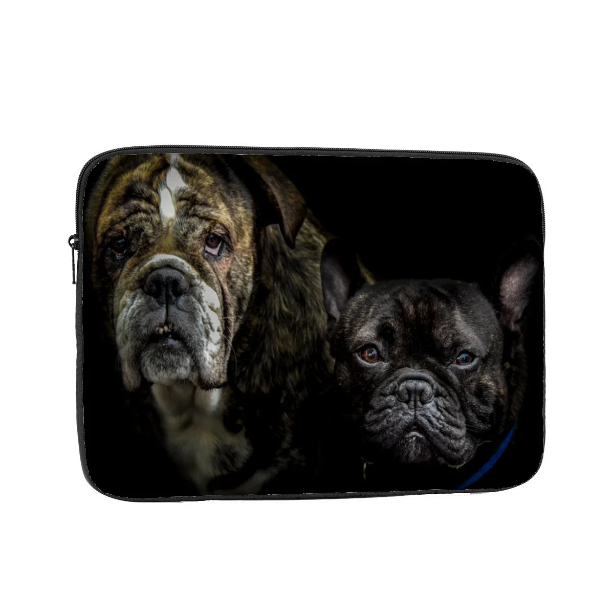 Bulldog animal Laptop Bag Printed Pattern Fashion Ultra-thin Shockproof Portable Tablet Sleeve Bag Laptop Bag