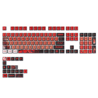 122 Keys EVA Asuka PBT Pudding Keycap Set OEM Profile Five-sided Sublimation Translucent Custom Keycaps for Mechanical Keyboard