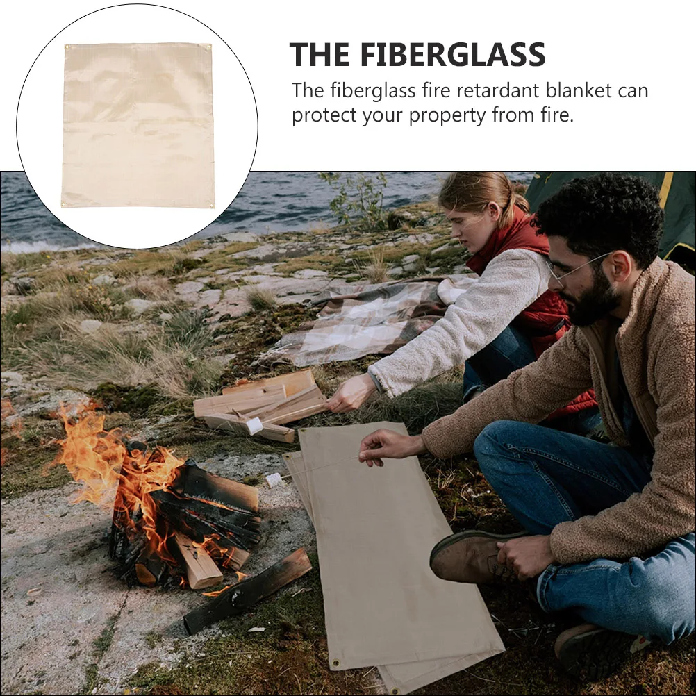

Premium Fire Blanket Flame Retardant Camping Protective Blanket For Emergency Situations
