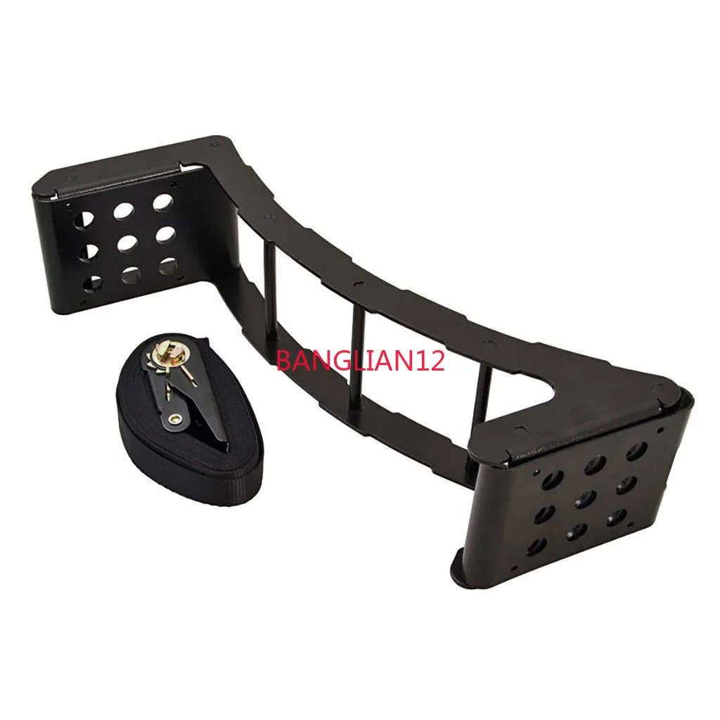 سلم إطارات احتياطية لسيارات الدفع الرباعي، غطاء إطار احتياطي من الفولاذ المقاوم للصدأ 304