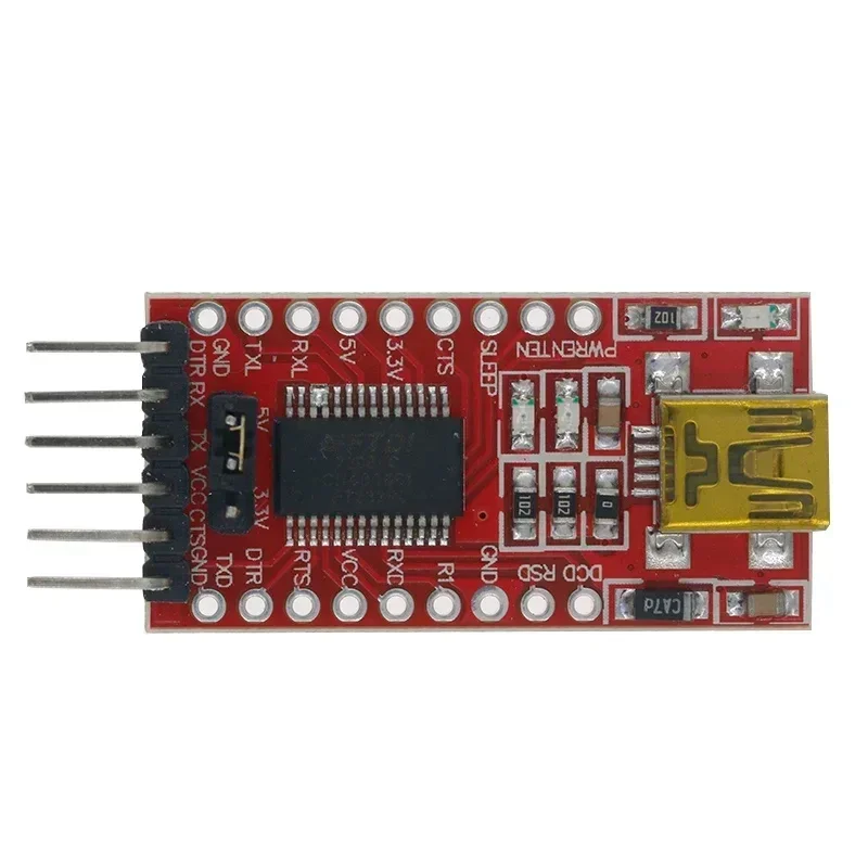 FT232RL FTDI USB 3.3V 5.5V to TTL Serial Adapter Module for Arduino FT232 Pro Mini USB TO TTL 232