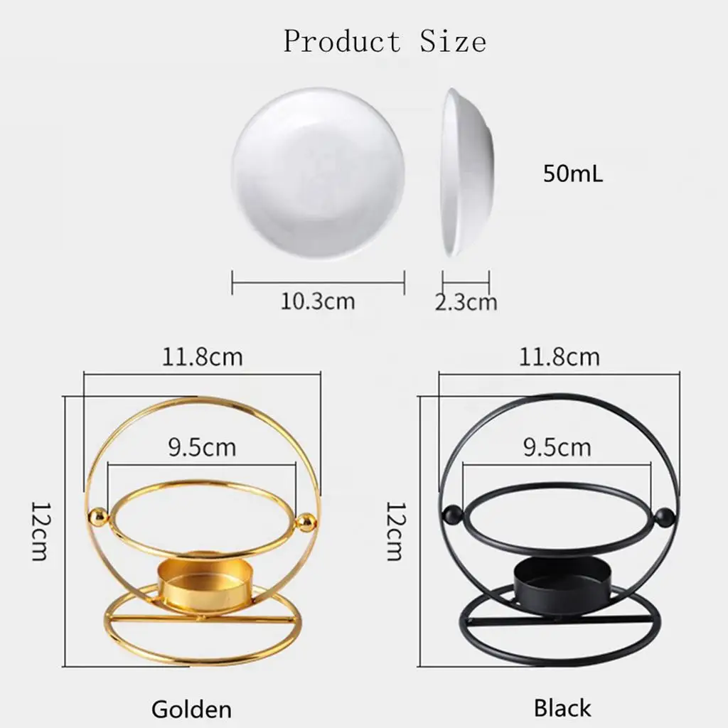 Essential Oil Burner Wax Melt Tealight Holder Fragrance Warmer