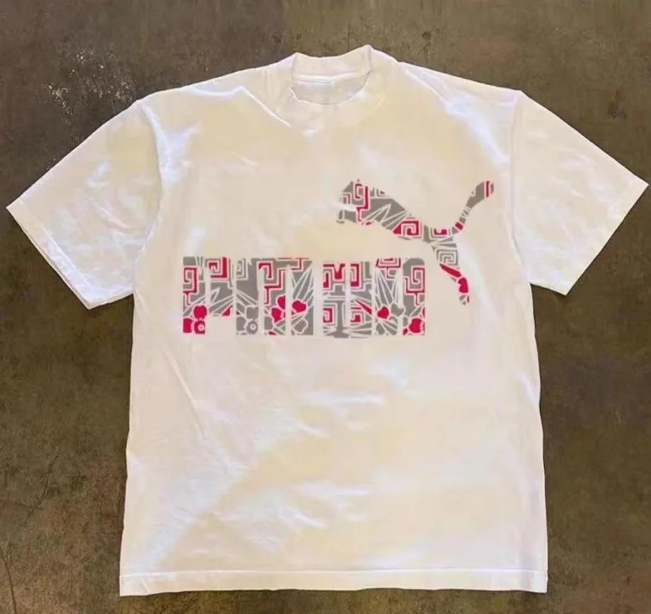 2026 Geometric Ethnic Pattern Animal Graphic T-Shirt Men Women, Tribal Style Art Print Short Sleeve Casual Loose Summer Tee