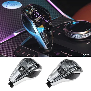 クリスタルギアシフトノブレバー 3 4 8 シリーズ X3 X4 X5 X6 X7 Z4 I4 G26 G20 G16 G01 サイケデリッククリスタルギアハンドル 3/4 個セット