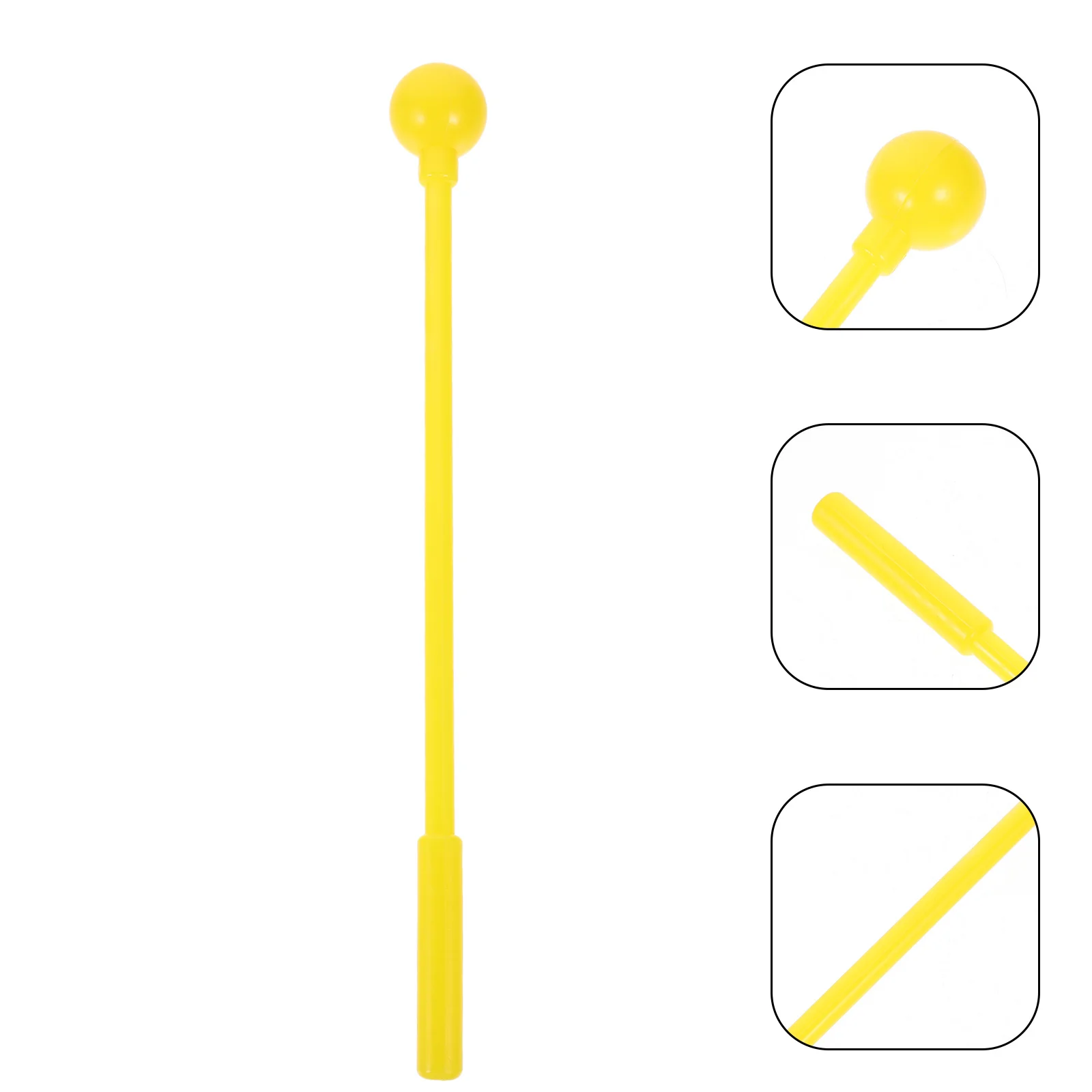 

10Pcs Ergonomic Design Drum Mallets Performance Drumstick Clear Sound Marimba Mallet Drum Sticks Xylophone Mallets