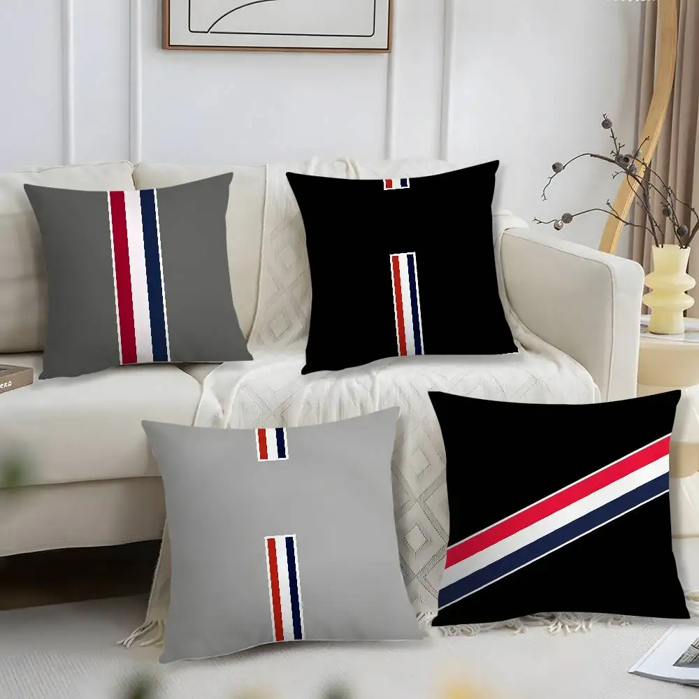 Luxuriöser und modischer Kissenbezug, kurzer Plüschdruck, Kissenbezug, quadratisch, Dekokissenbezüge, Sofa, Heimdekoration