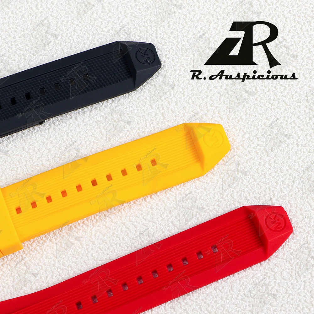 13mm Silicone Watchband for MICHAELKORS Convex Notch Rubber Watch Strap MK8730/9019/8295/8492/9020/8184/8729 Watch Accessories