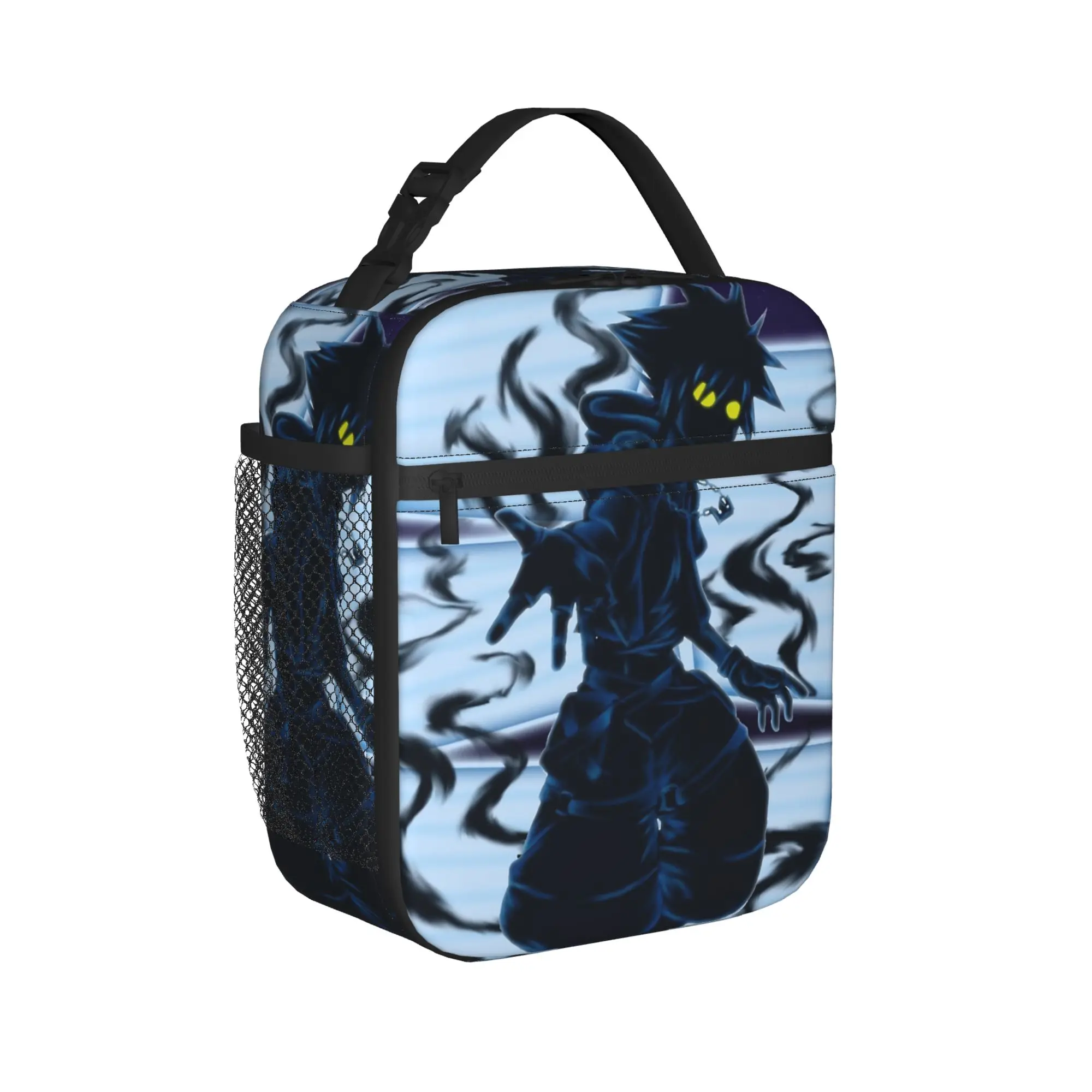 Kingdom Hearts Video Game Thermal Insulated Lunch Bag for Work  Reusable Food Container Bags Cooler Thermal Food Box