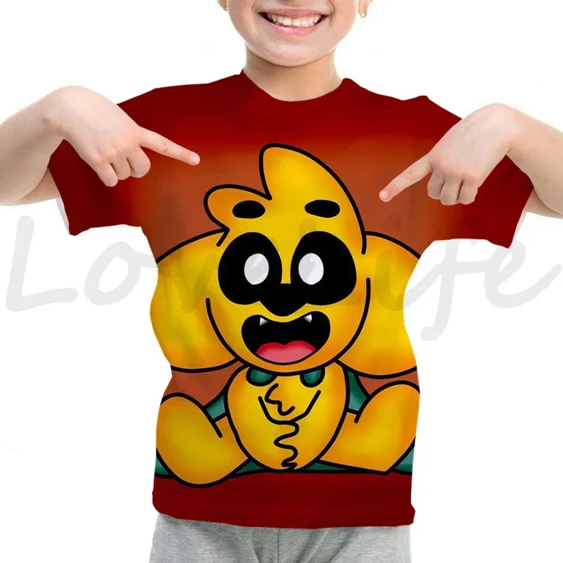 Summer 3D Mikecrack T Shirt Cartoon Kids T-shirt Short Sleeve Tshirt Children Clothes Boys Girl Anime Compadretes Tops Tees gift