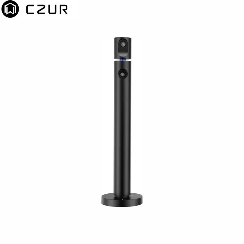 CZUR Halo Streaming Dual Webcam Professional USB Web Camera 1080P with Microphone 90° View Computer Camera Plug & Play Compatibl