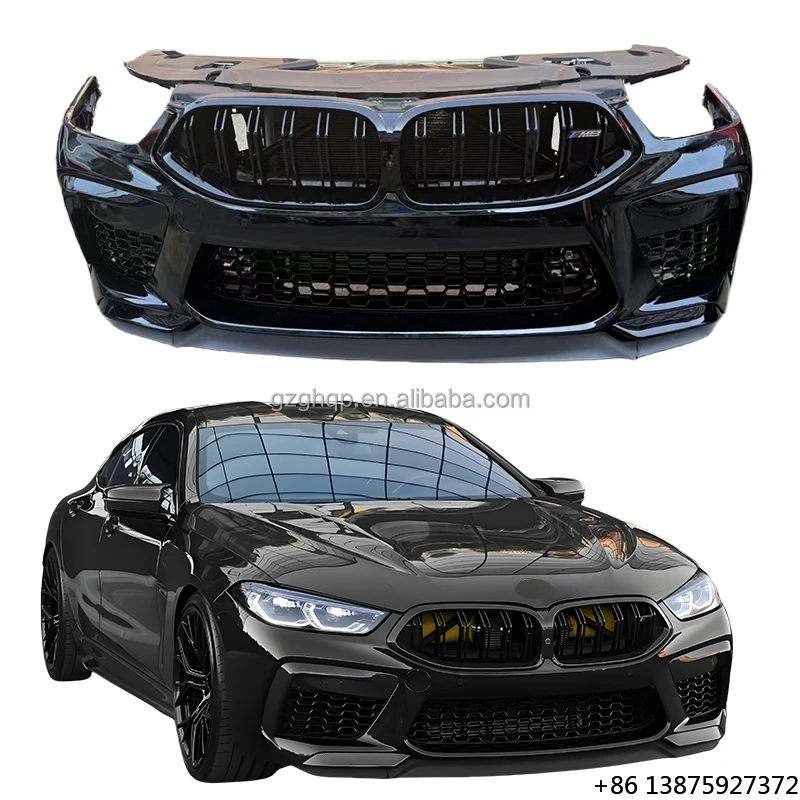 

Высокопроизводительный Б/У передний бампер в сборе для BMW 8 серии M8 F93, комплект обвеса 2022 года