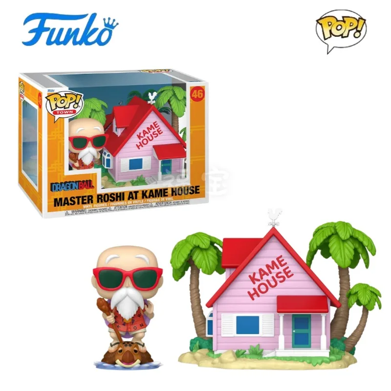 Funko POP Original Dragon Ball Anime Figure Turtle Fairy House and Master Roshi Action Figure Toys for Boys Girls Kids Gift - Image 3