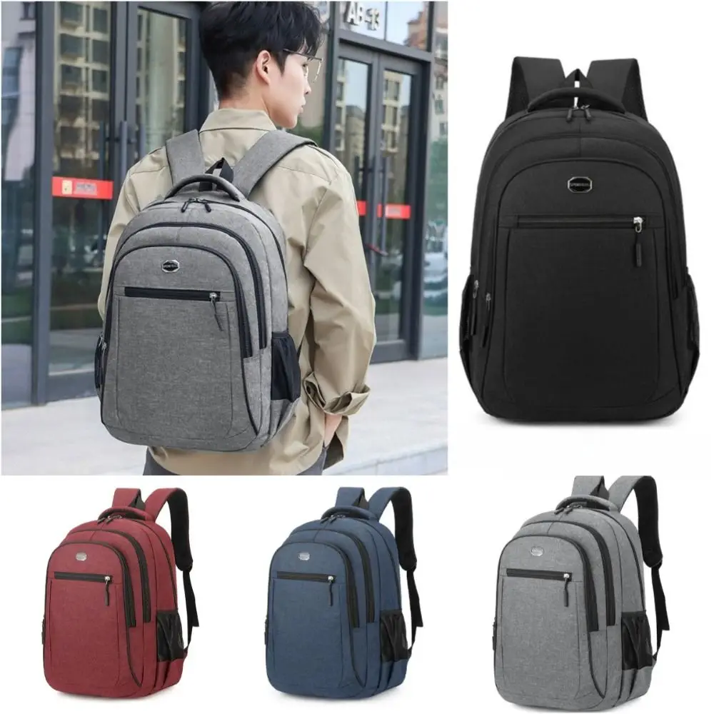 Fashion Waterproof Large Capacity Backpack Wear-resistant Large Capacity Computer Bag Multi Pocket Shoulders Bag Travel