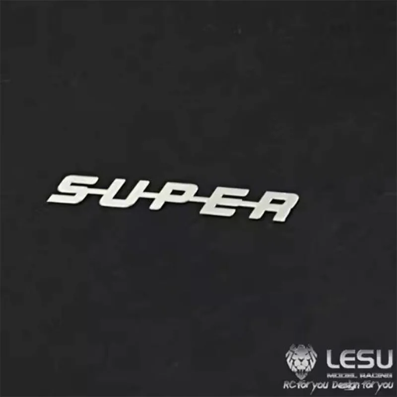 

LESU for "Super" Sticker 1/14 Model Car Accessories for Tamiyay DIY RC Tractor Truck Dumper Toys Model Th04832-Smt3