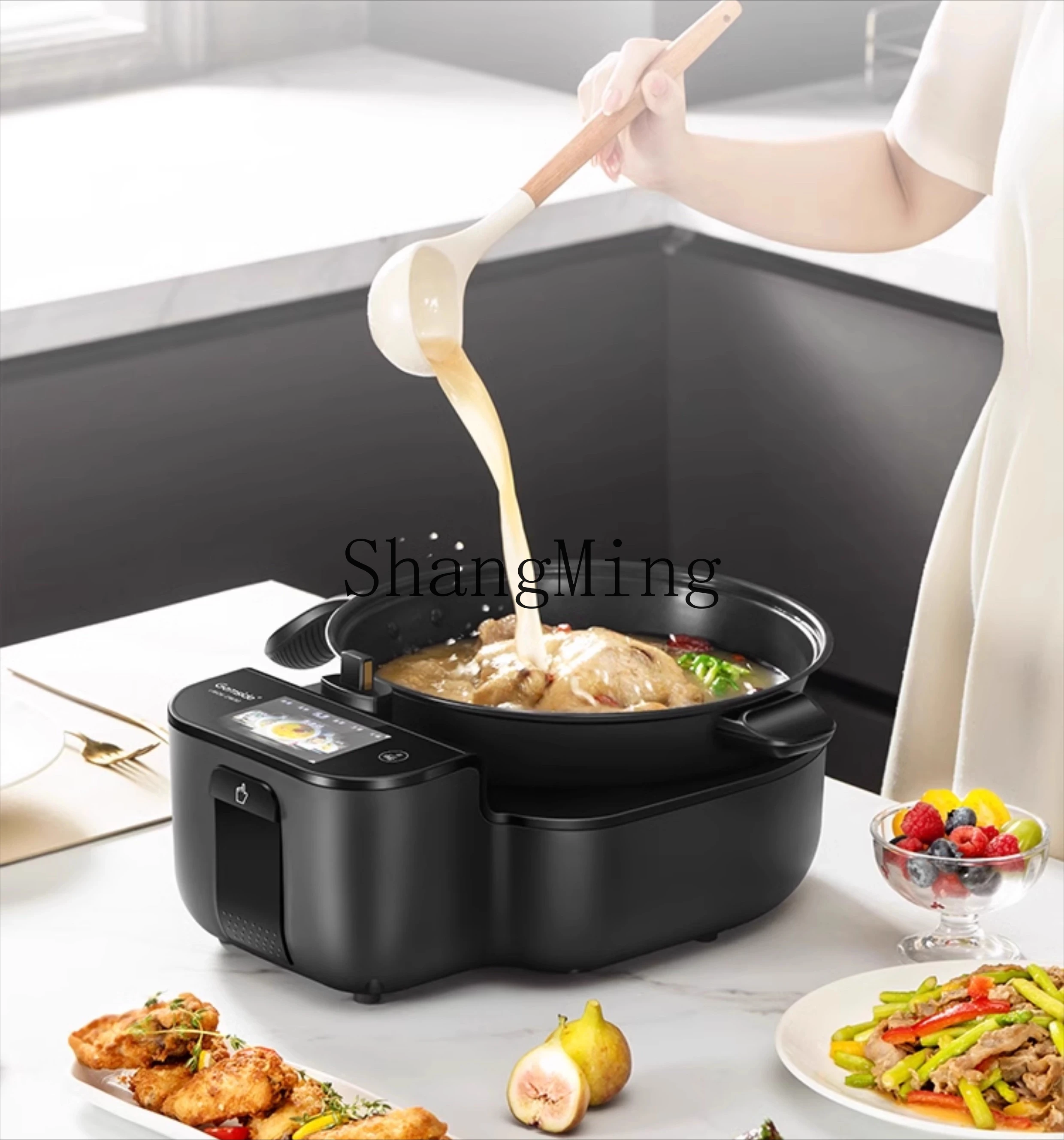 ZYY automatic intelligent cooking robot household multi-functional integrated automatic cooking pot