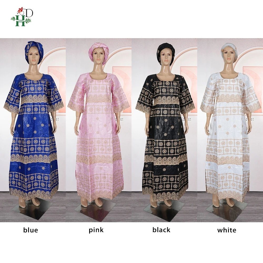 Vestidos africanos para mulher vestido tradicional turquia vestido kente bordado robe bazin riche luxo elegante áfrica roupas boubou