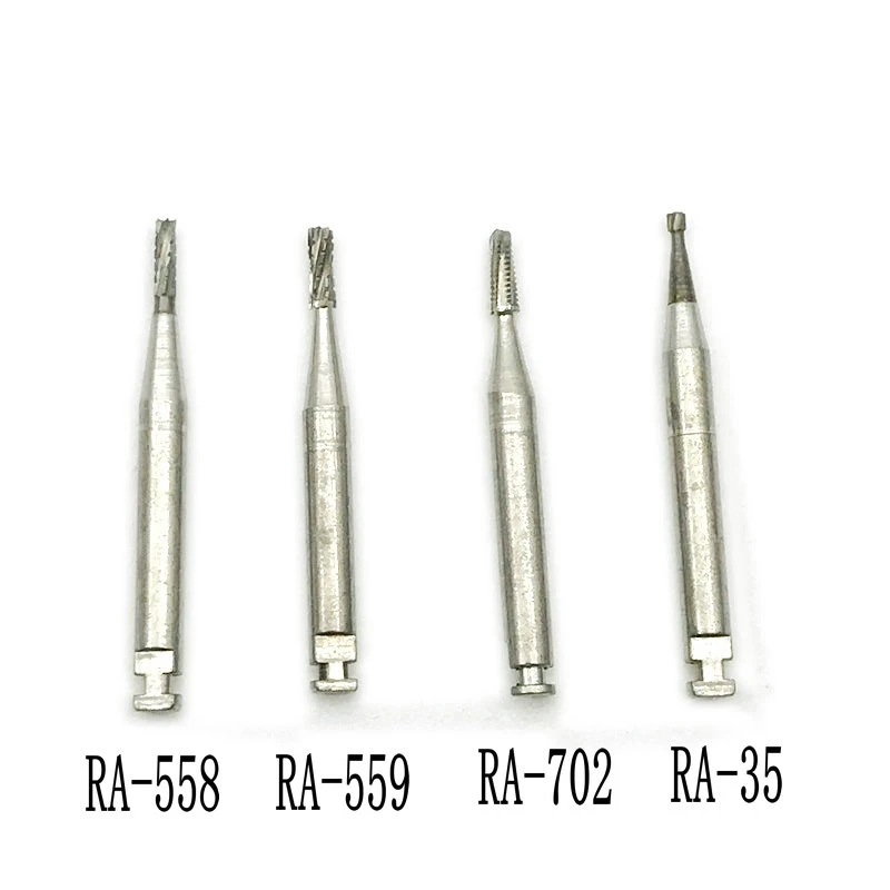 5pcs/set Dental Lab Tungsten Steel Carbide Burs Low Speed Tungsten Carbide Burs RA Burs Dentist Tool