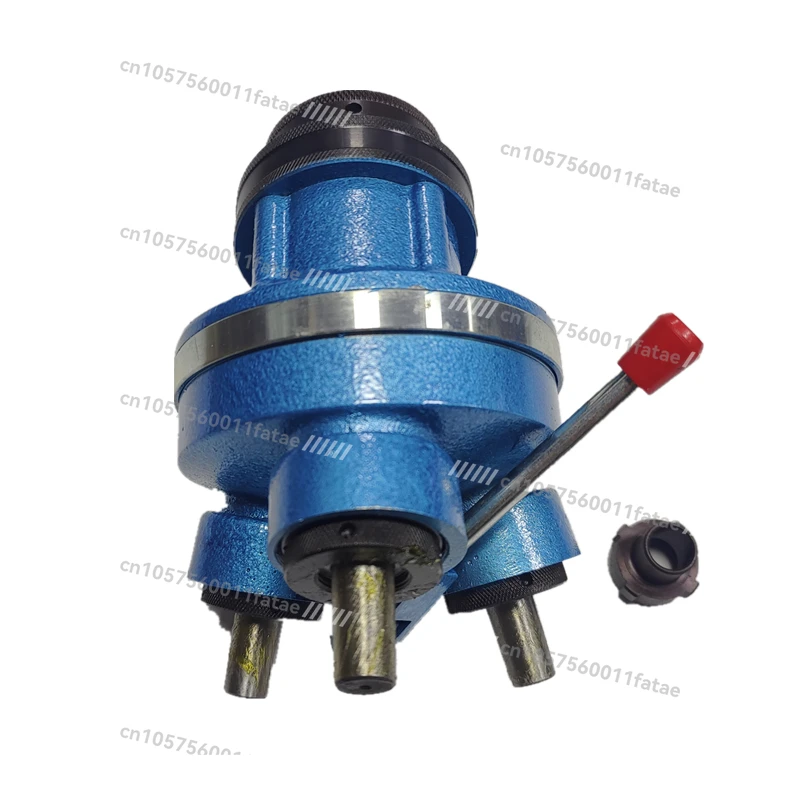 Multi-head Bench Drill, Manual Rotation Three-bit Drilling Machine Multifunctional Fast Drilling Chamfer Woodworking Tool