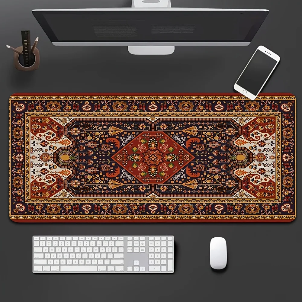 

The retro Persian-style mouse pad is a durable and anti-slip computer decoration accessory, suitable for home office gamers