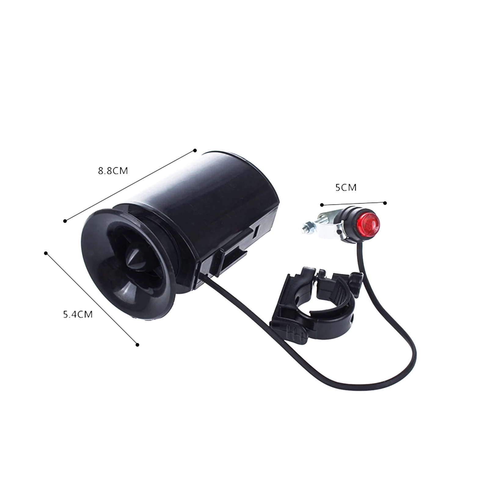 Electronic Bike Bicycle Ultra Loud Bell 6 Sound Effects Waterproof Alarm Speaker Bike Bicycle Accessories Battery Included