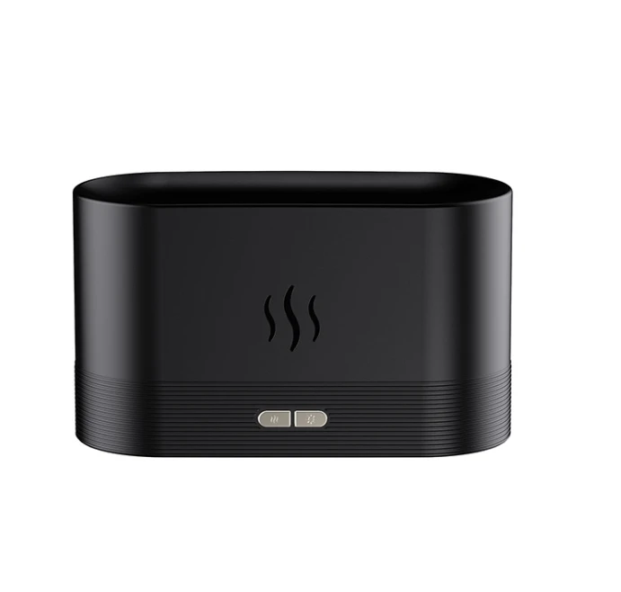 3D simulation flame humidifier Small fog ultrasonic essential oil aromatherapy fire humidifier