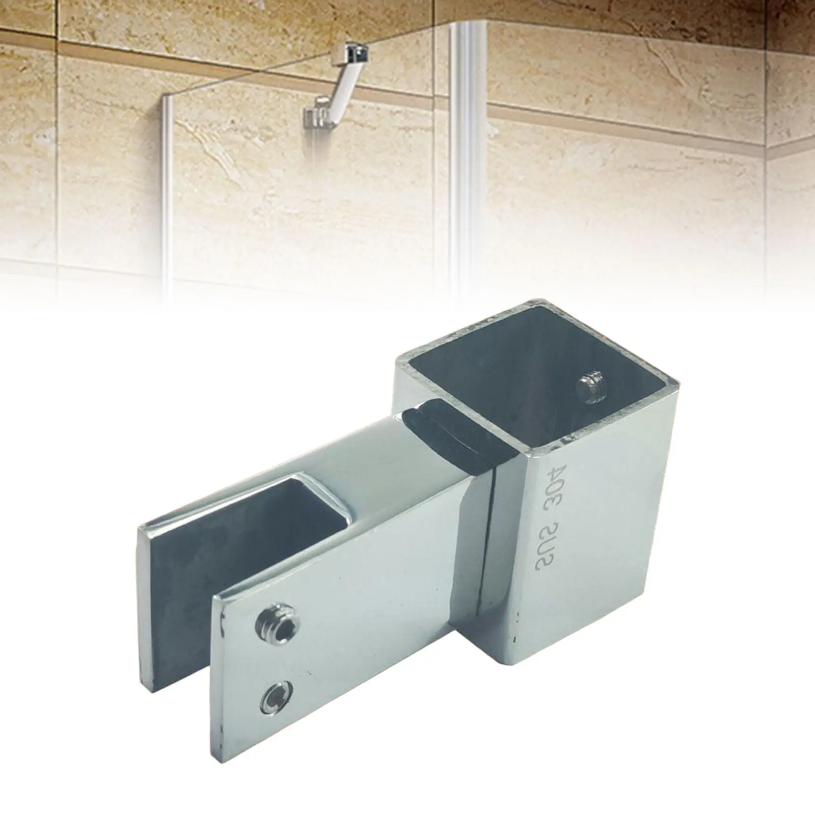 Square Pipe Connector/ Square Tube Clamp Connector/ Marine Grade Stainless