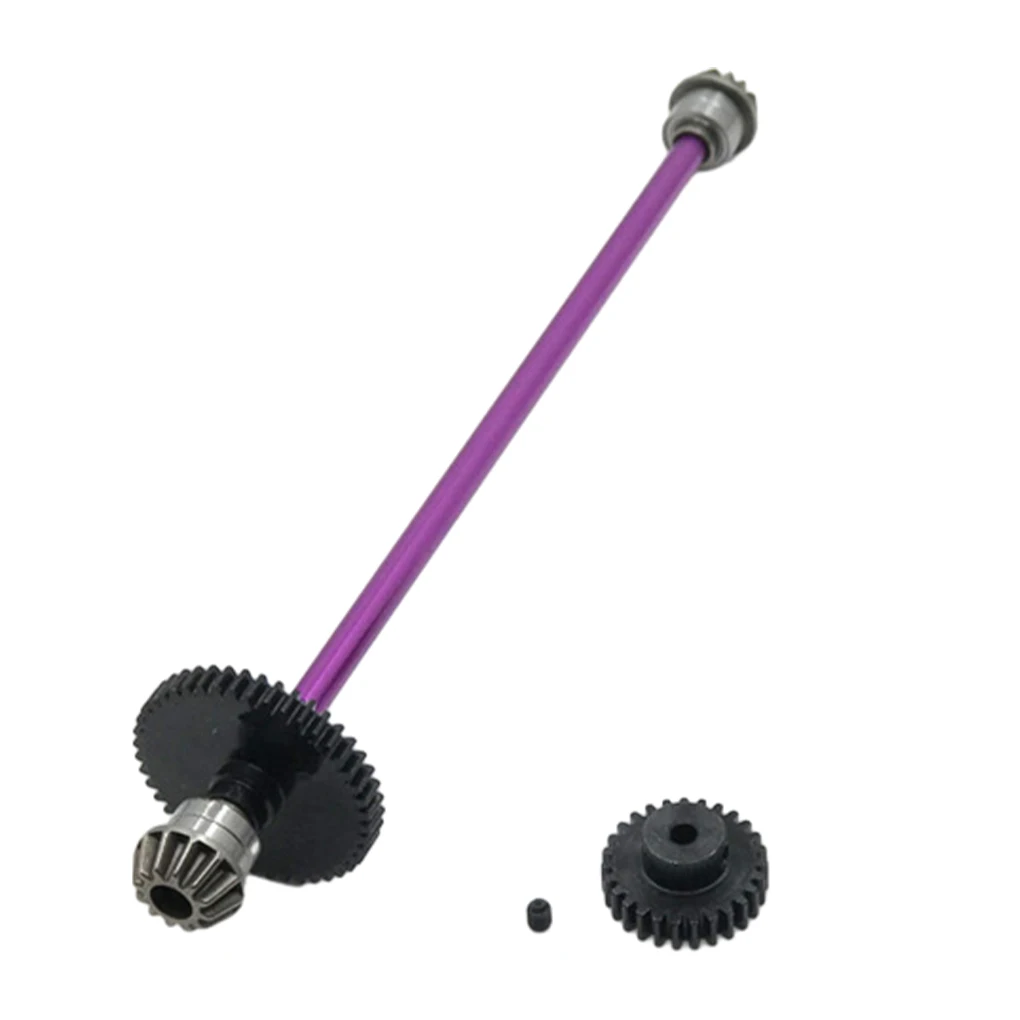 

RCGOFOLLOW Aluminum Alloy Central Axle Drive Shaft Differential Gear Center Driving Shaft for 1/14 Wltoys 144001 RC Upgrade Part