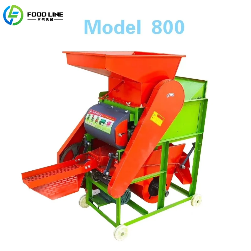 Customized Automatic Electric Peanut Shelling Machine Small Size Household Stainless Steel Peanut Sheller for Home Use