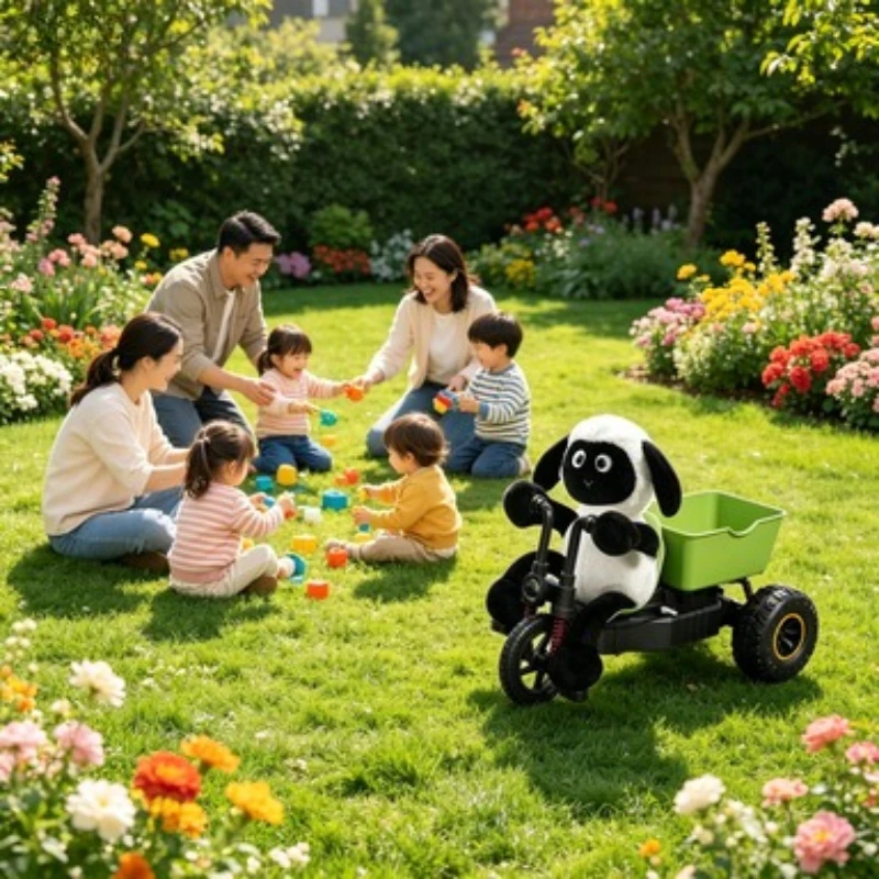 

2026 New Kid-Friendly RC Lamb Tricycle, High Speed Drift Stunt Remote Control Car, Ideal Play Toy & Popular Gift for Children