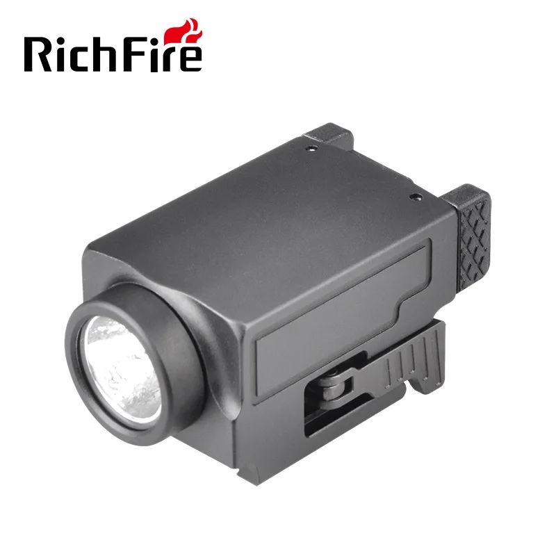 New Richfire SFD-088 Tactical LED Flashlight Combo 800 LM TYPE-C Quick Release Strobe Torch with GL 20mm Picatinny Rail Mount