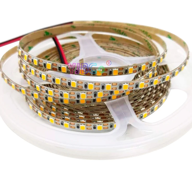 

5M 120LEDs/M 2835 SMD Flexible LED Strip DC 5V 8mm PCB Lamp Bar White/Warm White/Red/Green/Blue/CCT Light Tape Not waterproof