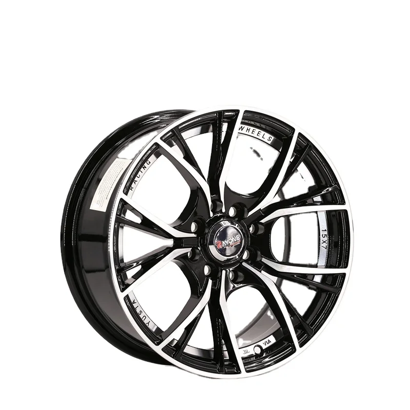 654 14 15 16 Inch Alloy Passenger Car Wheels 4/5 Holes Passenger Car Wheels Pcd 100-114.3 Silver Finish Passenger Car WheelsL