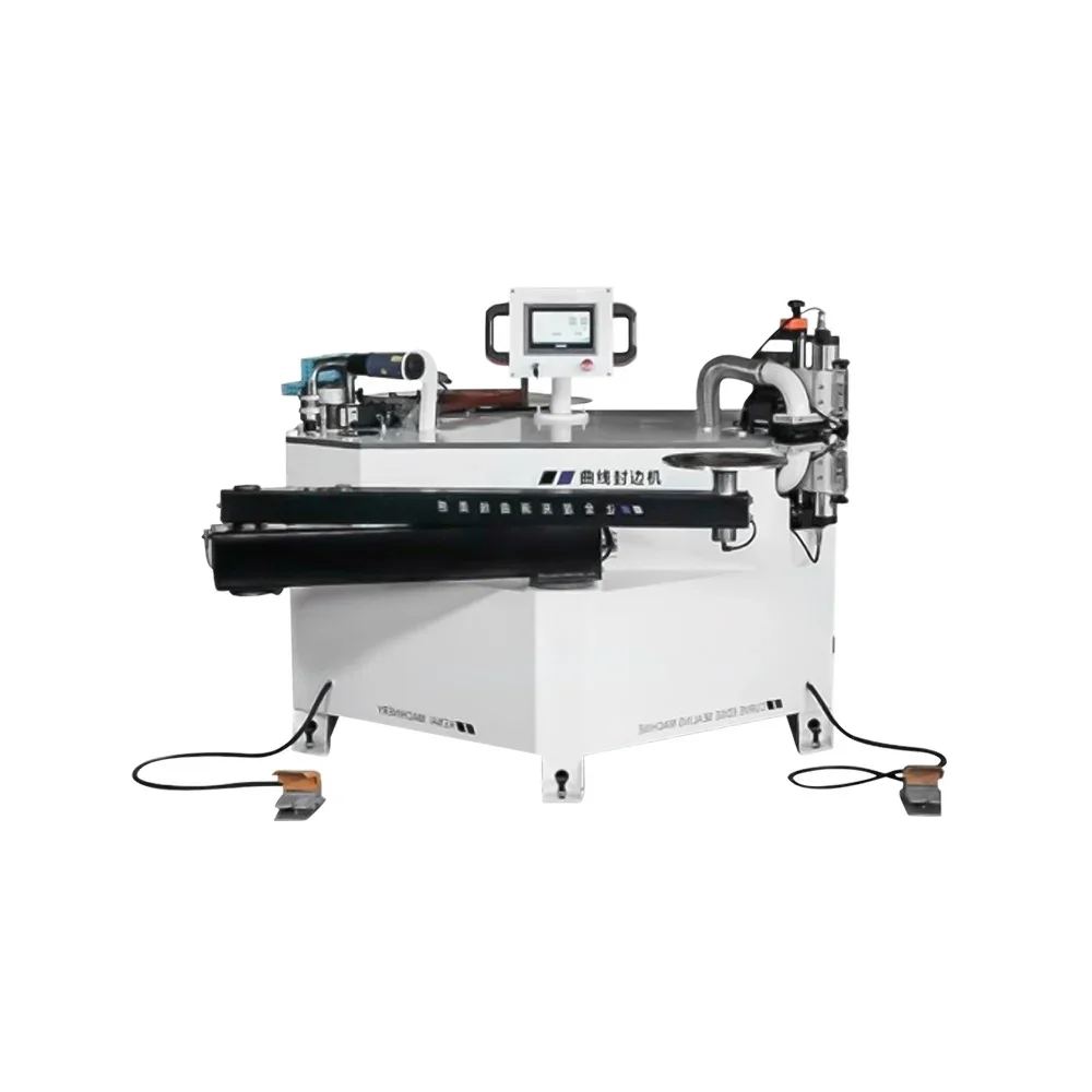 Folding Arm Curve Sealing Manual Edge Bander Machine PVC Edge Banding Machine