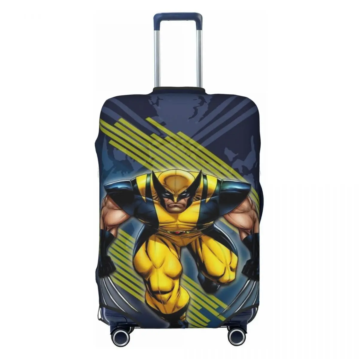 

Custom W-Wolverine Movie Luggage Cover Elastic Travel Suitcase Protective Covers Suit For 18-32 inch