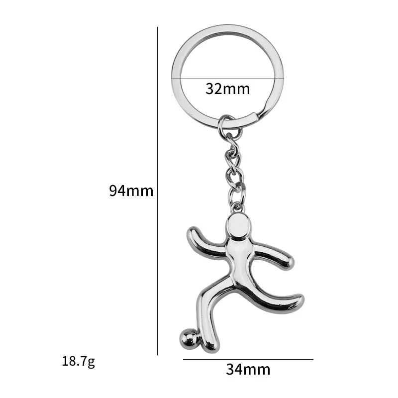 Shonemes Love Soccer Keychain Exquisite Trophy Key Chains Bags Charms Football Goal Keyring Accessory Gifts for Women Men