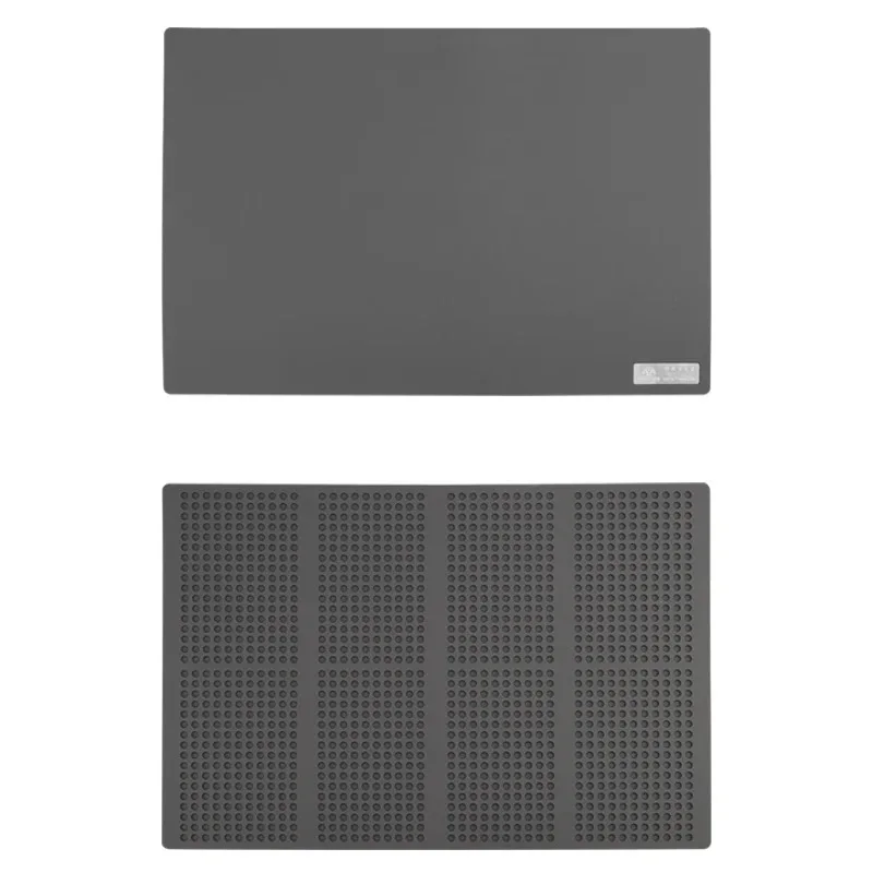 OSS Gray Anti-scalding Silicone Pad 500*350*5.7mm for Phone Tablet Computer Electronics BGA CPU IC Chips Soldering Repair Mat