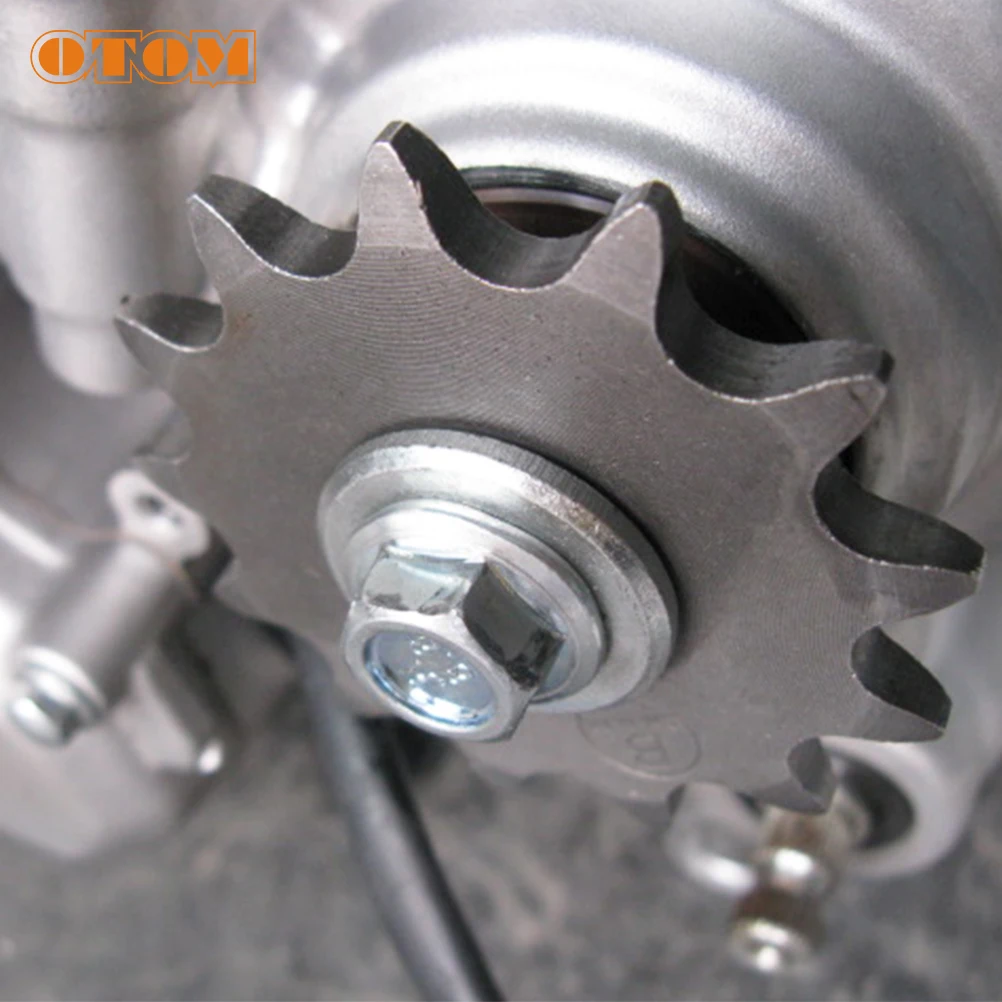 OTOM Motorcycle 520 13T 14T Front Sprocket Engine Chain Wheel Forging For ZONGSHEN NC250 AVANTIS MOTOLAND KAYO BRZ GR8 Off-Road