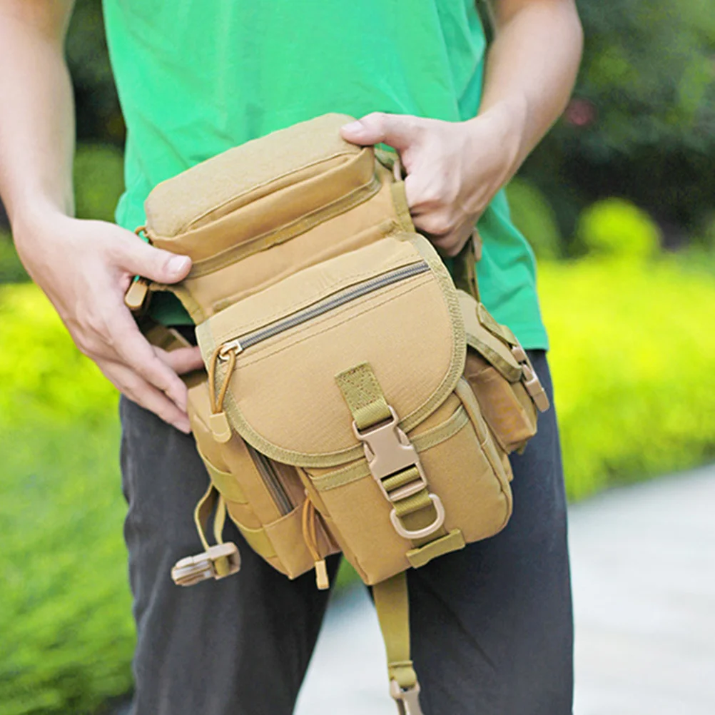 

Oxford Cloth Drop Leg Bag Thigh Hip Bag Anti-Shock for Outdoor Activities Hiking Camping Fishing Outdoor Camera Bags