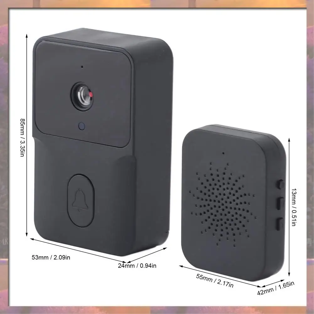 Лучшие продажи Tuya умный дверной звонок с HD ночным видением WIFI 2-сторонний домофон просмотр в реальном времени для домашней системы безопасности