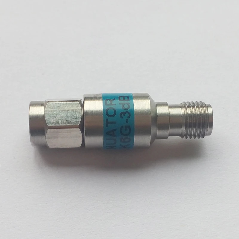 2W SMA Coaxial Fixed Attenuator, RF Attenuator 1,2,3,5,6,10,15,20,30dB,6GHz