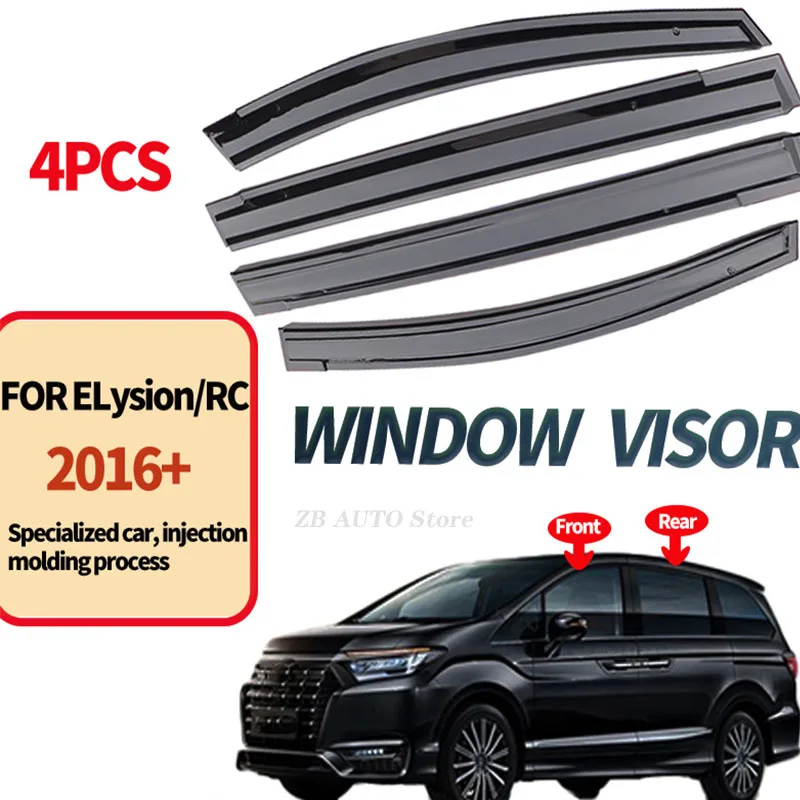 

For ELysion/RC 2016+ Window visors Rain water prevention; Covering the sunlight; Anti fog; Snow prevention