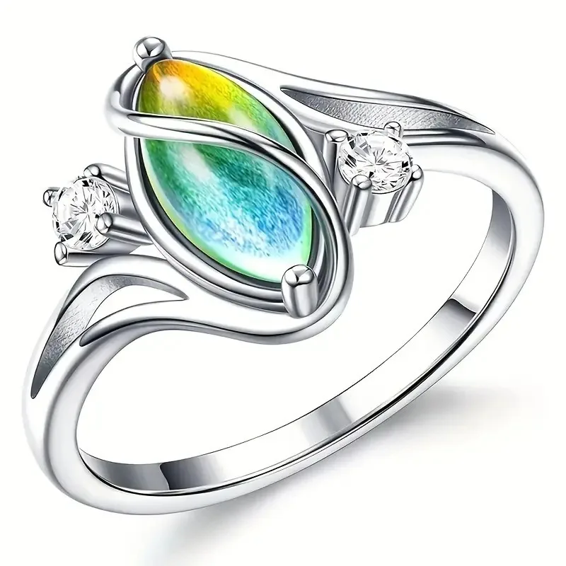 New Sticker Ring Woman, Light Luxury French Jewelry Woman, Geometric Design Sense Is Super Popular