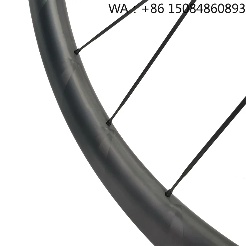 

700c T700 Carbon Spoke Wheels, full carbon fiber spoke rim with C67DB hub, high-performance disc brake road bike wheel set