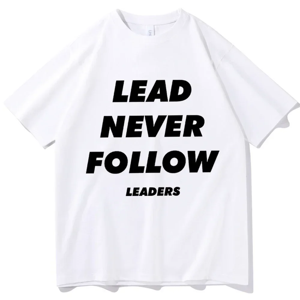 Chief Keef Lead Never Follow Leaders Shirt Chief Keef Shirt Chief Keef Fan Gift Unisex O-Neck Short Sleeve Shirts